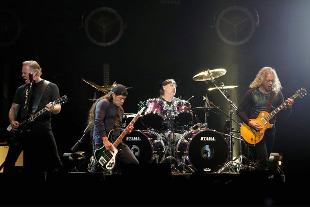 Sukses Tur, Metallica-GNR Masuk Jajaran Selebritas Terkaya Dunia
