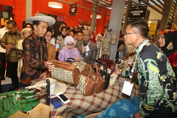 Jokowi Sebut Produk Karya Kreatif Indonesia Sudah Naik Kelas