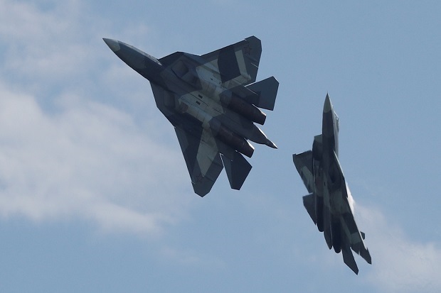 Lagi, Rusia Tawarkan Jet Tempur Siluman Su-57 kepada India