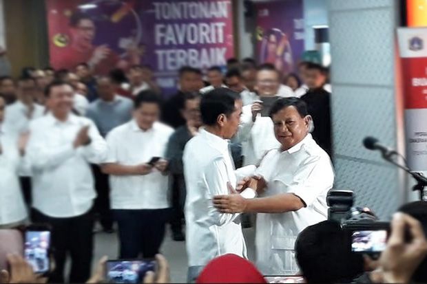 Jokowi-Prabowo Sepakat Tak Ada Lagi Istilah Cebong-Kampret