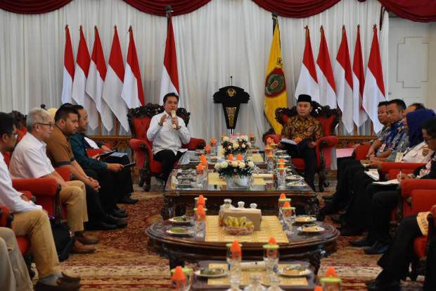 Gubernur Kalteng Dukung Rencana Pembangunan Pipa Transmisi Gas Trans Kalimantan