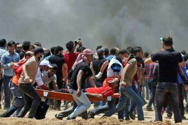 40 Warga Palestina Terluka dalam Bentrokan dengan Tentara Israel