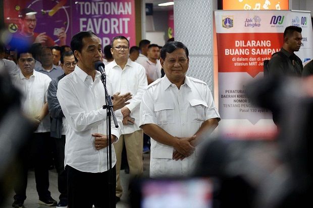 Pertemuan Prabowo-Jokowi Amanat Kader Gerindra