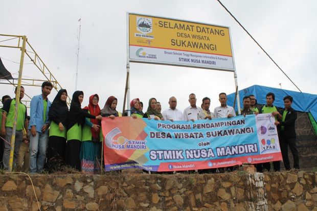 STMIK Nusa Mandiri Bersama Kemenpar Majukan Desa Wisata