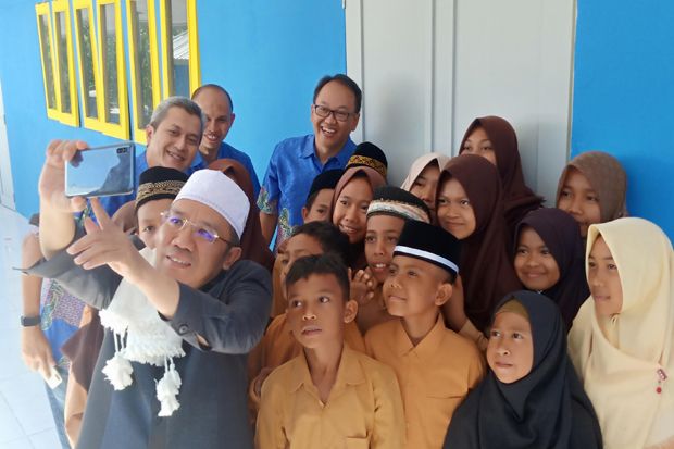 XL Axiata Sukses Bangun lagi Sekolah yang Roboh Akibat Gempa Lombok