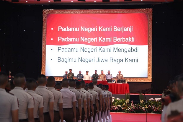 Wapres Minta 781 Capaja TNI-Polri Kuasai Teknologi untuk Menangi Peperangan