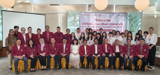 Mahasiswa Kun Shan University Ikuti Program Pembelajaran di Untar