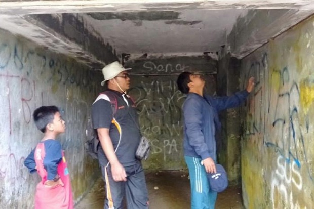 Vandalisme Ganggu Pelestarian Cagar Budaya di Pangandaran