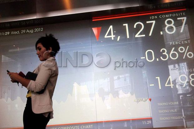 IHSG Berbalik Jatuh 16,35 Poin di Akhir Sesi, Bursa Asia Beragam