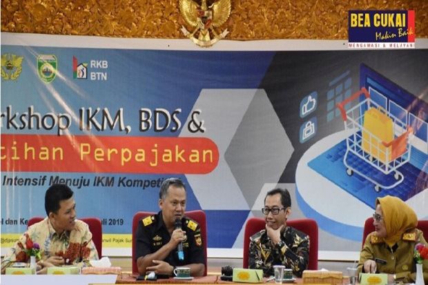 Bea Cukai Paparkan Fasilitas KITE IKM kepada Pengusaha Kecil di Palembang