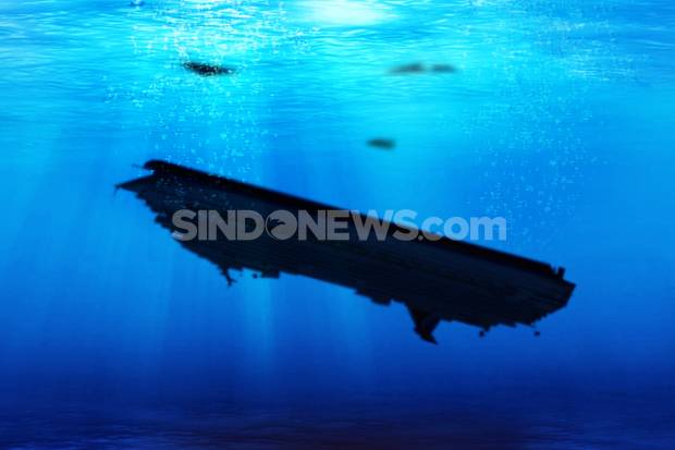 Dihantam Gelombang, Kapal Penangkap Ikan Tenggelam di Perairan Karang Sembilan