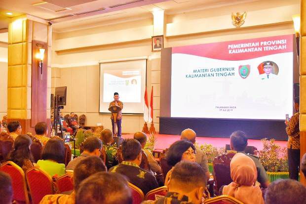 Gubernur Kalteng Jadi Narasumber Dialog Nasional Pemindahan Ibu Kota Negara