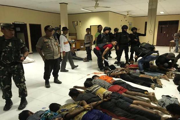 Serang Satgas Karhutla, Puluhan Pelaku Diamankan Polisi