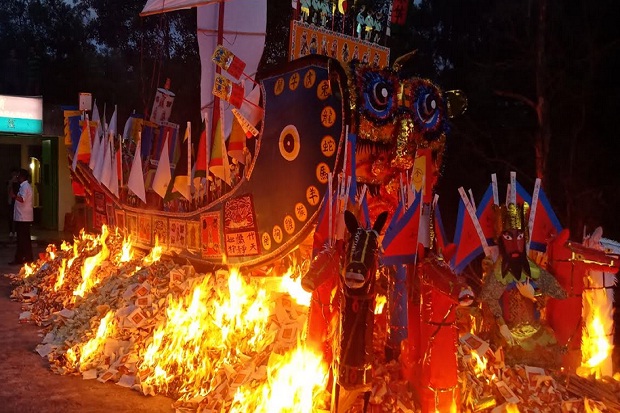 Ritual Bakar Tongkang Digelar untuk Peringati Sejarah Bagansiapiapi