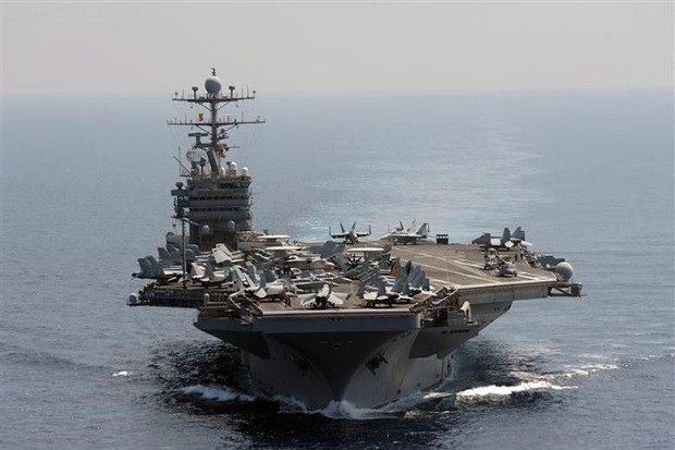 Empat Kapal Perang Terus Cari Pelaut AS yang Hilang di Pintu Iran