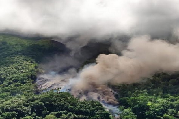 Aktivitas Vulkanik Gunung Karangetang Meningkat Warga Diminta Waspada