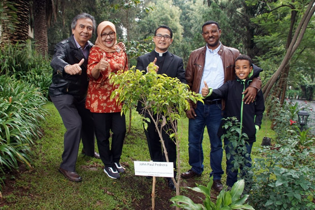 Penghijauan, KBRI Addis Ababa Tanam 70 Pohon