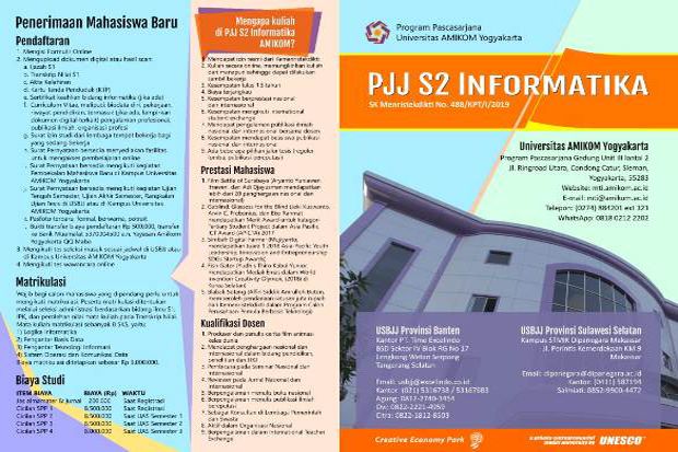 PJJ S2 MTI AMIKOM Resmi Menjadi Program Studi PJJ S2 Informatika Pertama di Indonesia