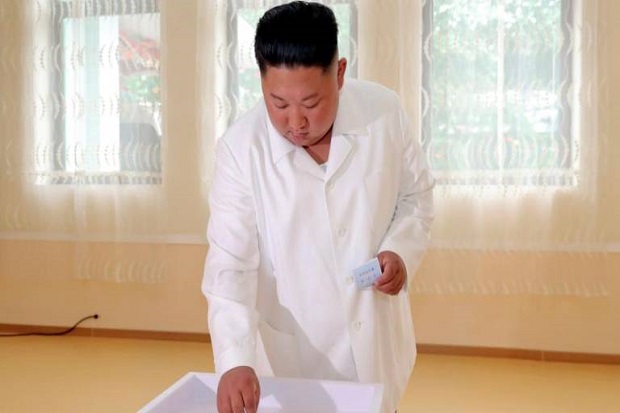 Kim Jong-un Ikut Memilih, Pemilu Daerah Korut Diikuti 99,98% Pemilih