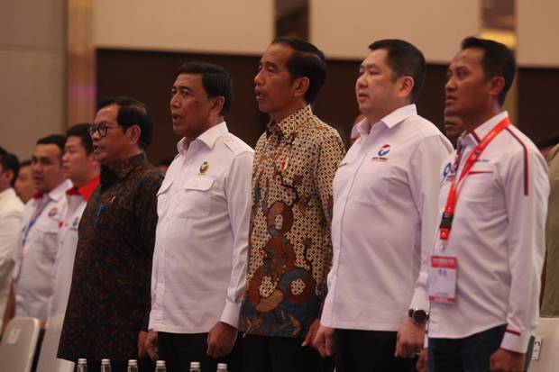 Bertemu Jokowi, Perindo Bahas Ubah Kultur Malas Jadi Giat Bekerja