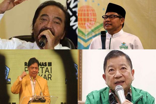 Empat Pimpinan Partai Pro-Jokowi Bertemu, PDIP Fokus Internal Partai