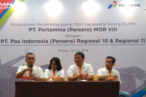 Pertamina Gandeng Pos Indonesia Distribusikan LPG untuk Wilayah Timur
