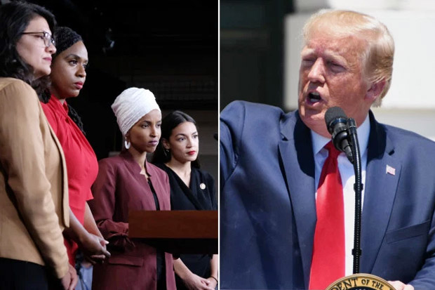 Trump Sebut Pasukan Perempuan Demokrat Kelompok Rasis Pengacau