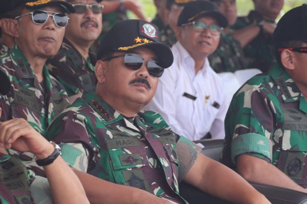 Panglima TNI Tinjau Puncak Latihan Angkasa Yudha 2019