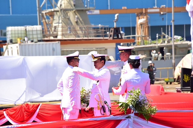 Kapal Cepat Rudal Kerambit-627 Perkuat Alutsista TNI AL