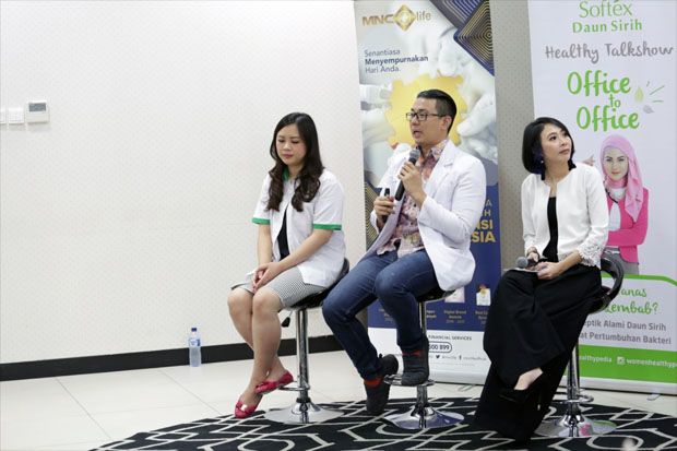 MNC Life dan Softex Daun Sirih Gelar Women Healthy Talkshow