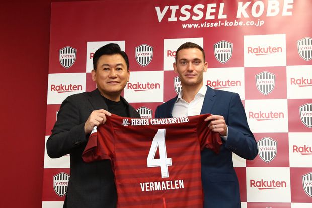 Resmi ke Vissel Kobe, Vermaelen Reuni dengan Iniesta dan David Villa