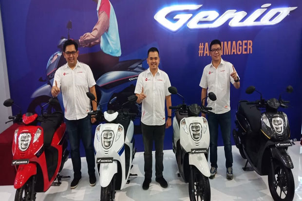 DAM Resmi Perkenalkan Skutik Casual Fashionable Honda Genio