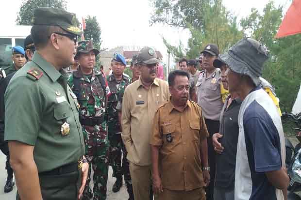 Tim Wasev TNI AD Tinjau Kegiatan TMMD di Karimun