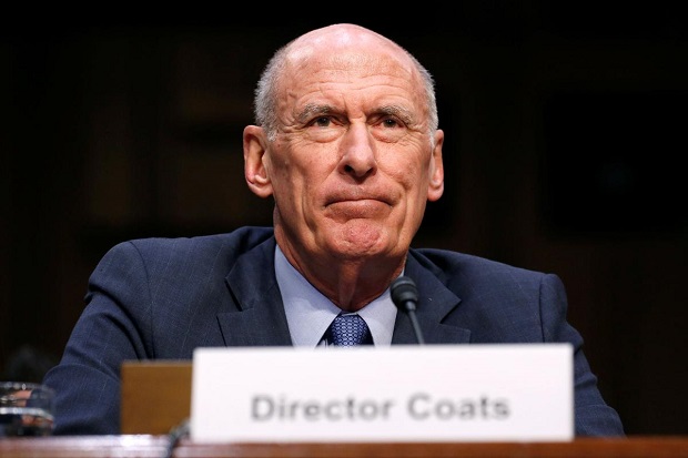 Bos Intelijen Nasional AS Dan Coats Mengundurkan Diri