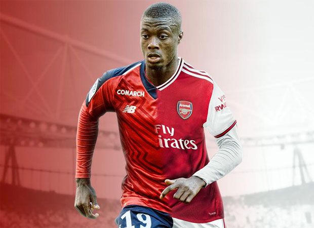 Nicolas Pepe Tiba di London, Arsenal Segera Umumkan Transfer