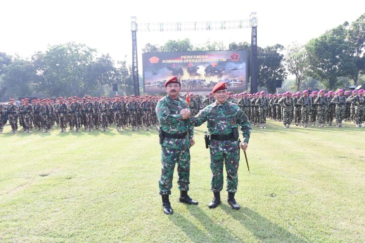 Panglima TNI: Koopssus Tak Kurangi Peran Pasukan Khusus TNI
