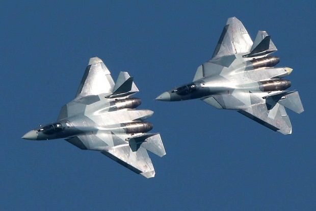 Rusia Akhirnya Produksi Massal Jet Tempur Su-57 Generasi Kelima