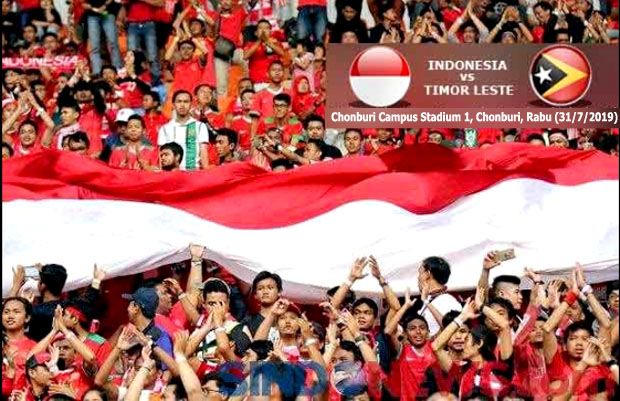 Susunan Pemain Timnas Indonesia U-15 vs Timor Leste