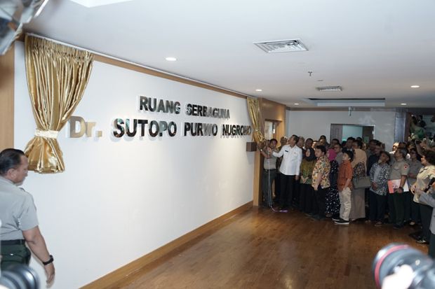 Nama Sutopo Purwo Nugroho Diabadikan di Gedung BNPB