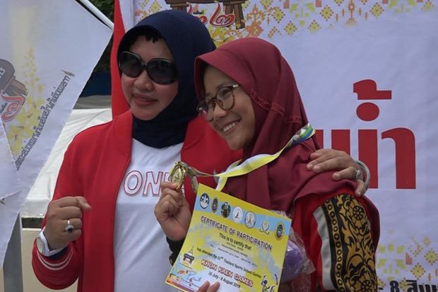 Renang Jadi Lumbung Indonesia di Sport School Khon Kaen Games