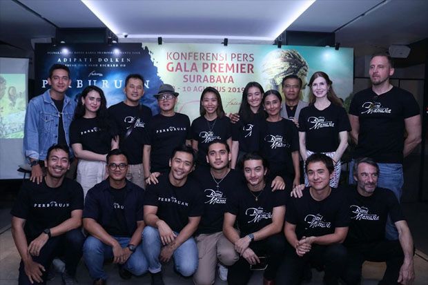 Gala Premiere Bumi Manusia & Perburuan Digelar Bareng di Surabaya