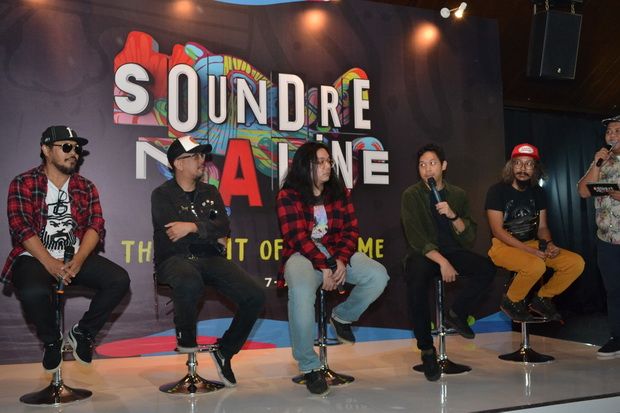 Kelompok Penerbang Roket Bakal Mainkan Lagu Anyar di Soundrenaline