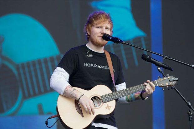 Ed Sheeran Tumbangkan Rekor Tur Terlaris Sepanjang Masa U2