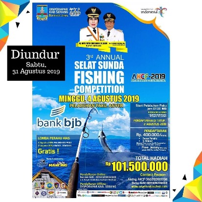 Lomba Mancing Selat Sunda Diundur 31 Agustus