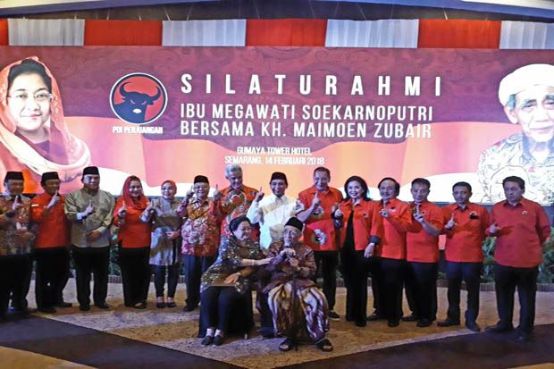 Berduka, Megawati Doakan Mbah Moen Husnul Khatimah