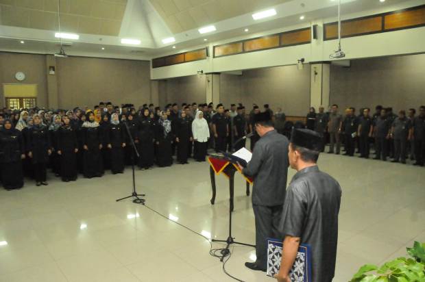 286 Pejabat Fungsional Kabupaten Lebak Dilantik