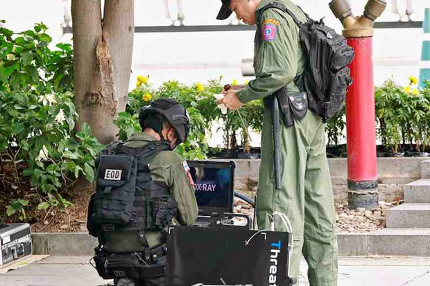 Polisi Thailand Amankan Sebuah Bom di Pusat Kota Bangkok