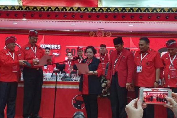 Kembali Jadi Ketum PDIP, Ini Bunyi Sumpah Jabatan Megawati