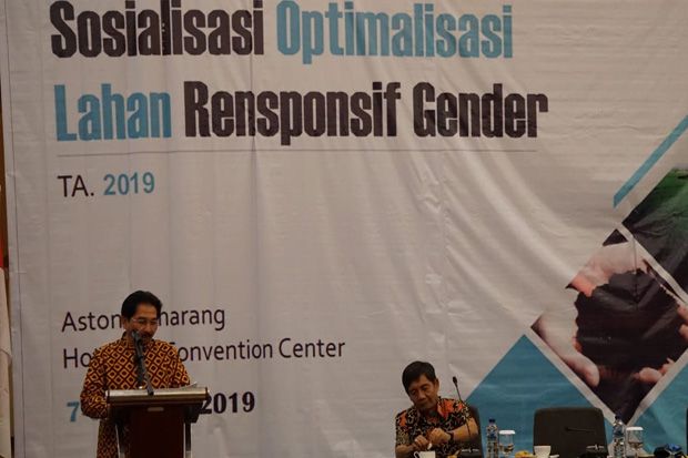 Ditjen PSP Sosialisasikan Optimalisasi Lahan Responsif Gender di Jateng