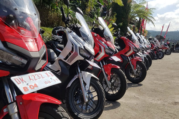 Terobos Segala Medan di Bali, Honda ADV 150 Asli Skutik Adventure